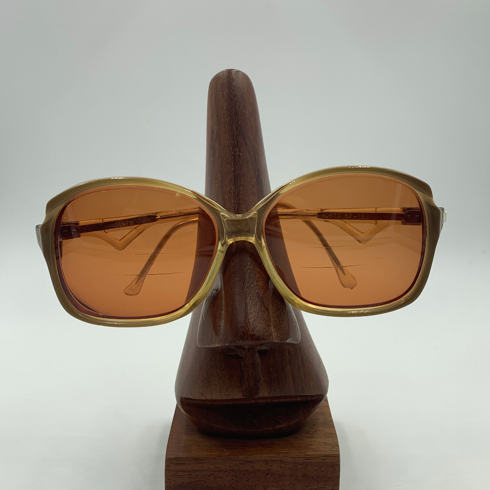 Vintage Janis Yellow Transparent Sunglasses Frames